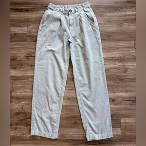 Free People Cya Later skate trousers pants faded light blue color size 2 cotton